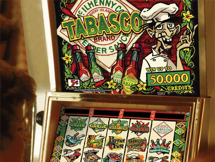 Tabasco slot machine